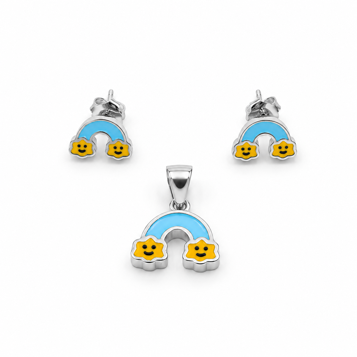 Cloud Pendant Earring Baby Set