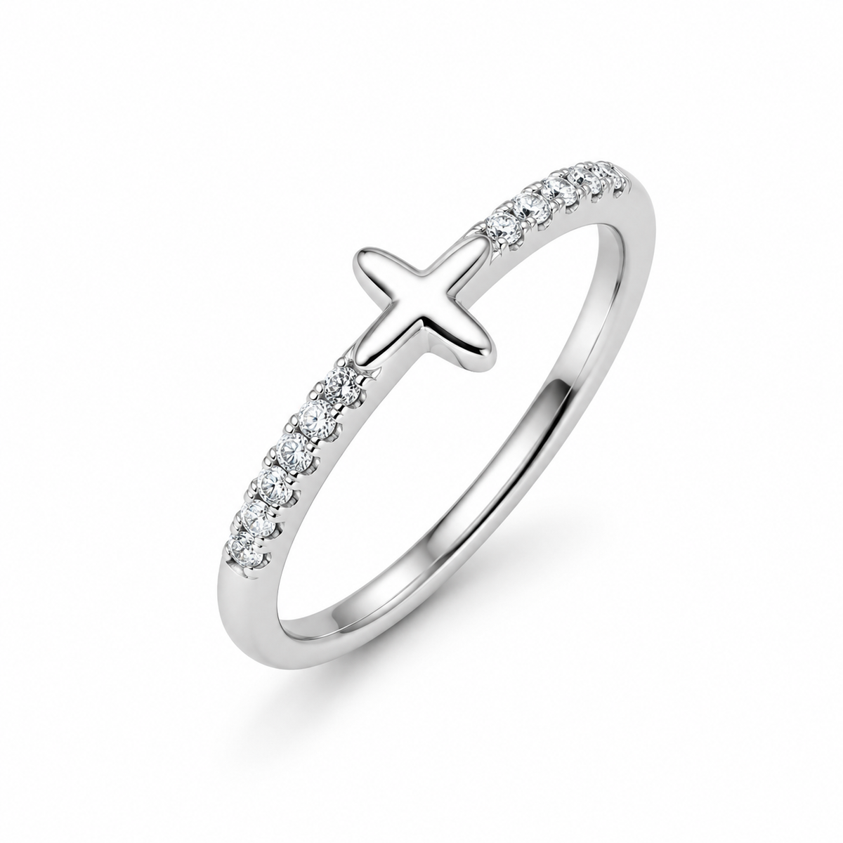 North Star Accent Ring