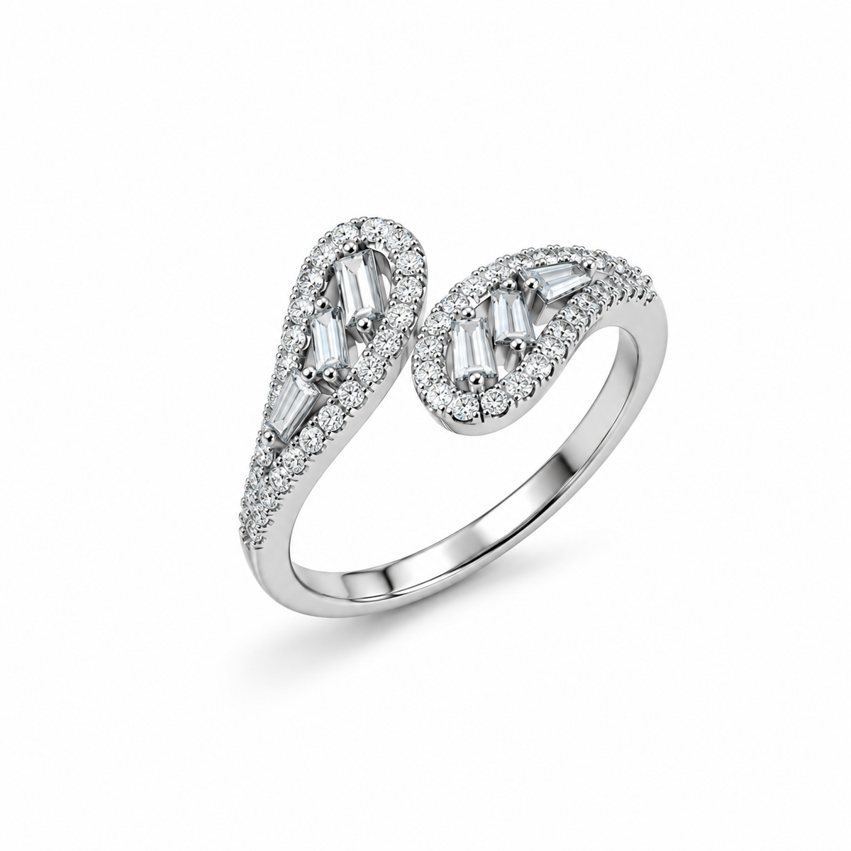 Pear Cut Cocktail Ring