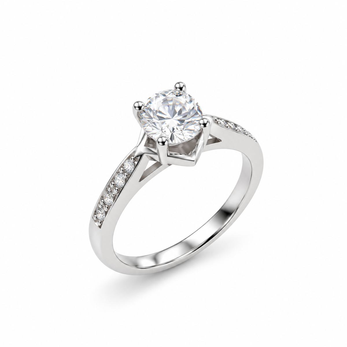 Classic Round Solitaire Ring