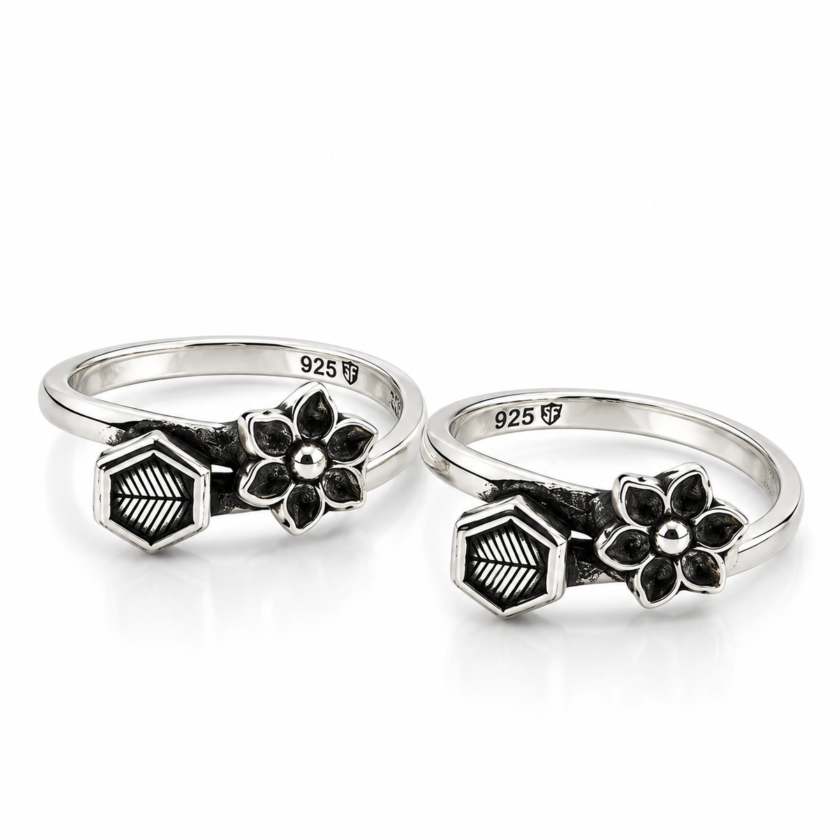 Oxodise Flower Toe Ring