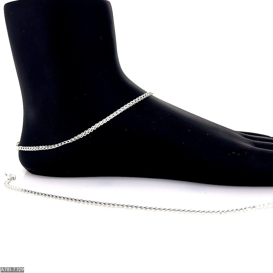 V Cut Chain Anklets ( A781 )