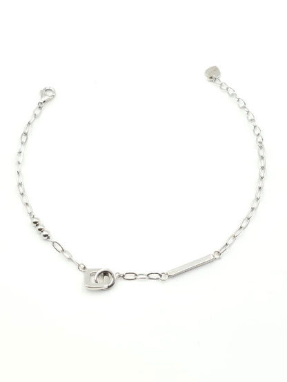 Interlinked Geometric Bracelet