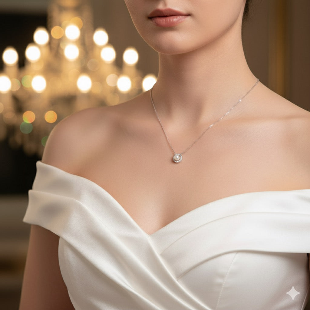 Pearl Chain Pendant ( CP1771 )