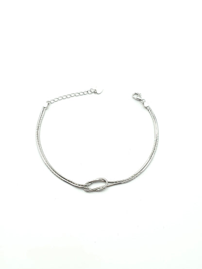 Unisex Infinity Link Bracelet
