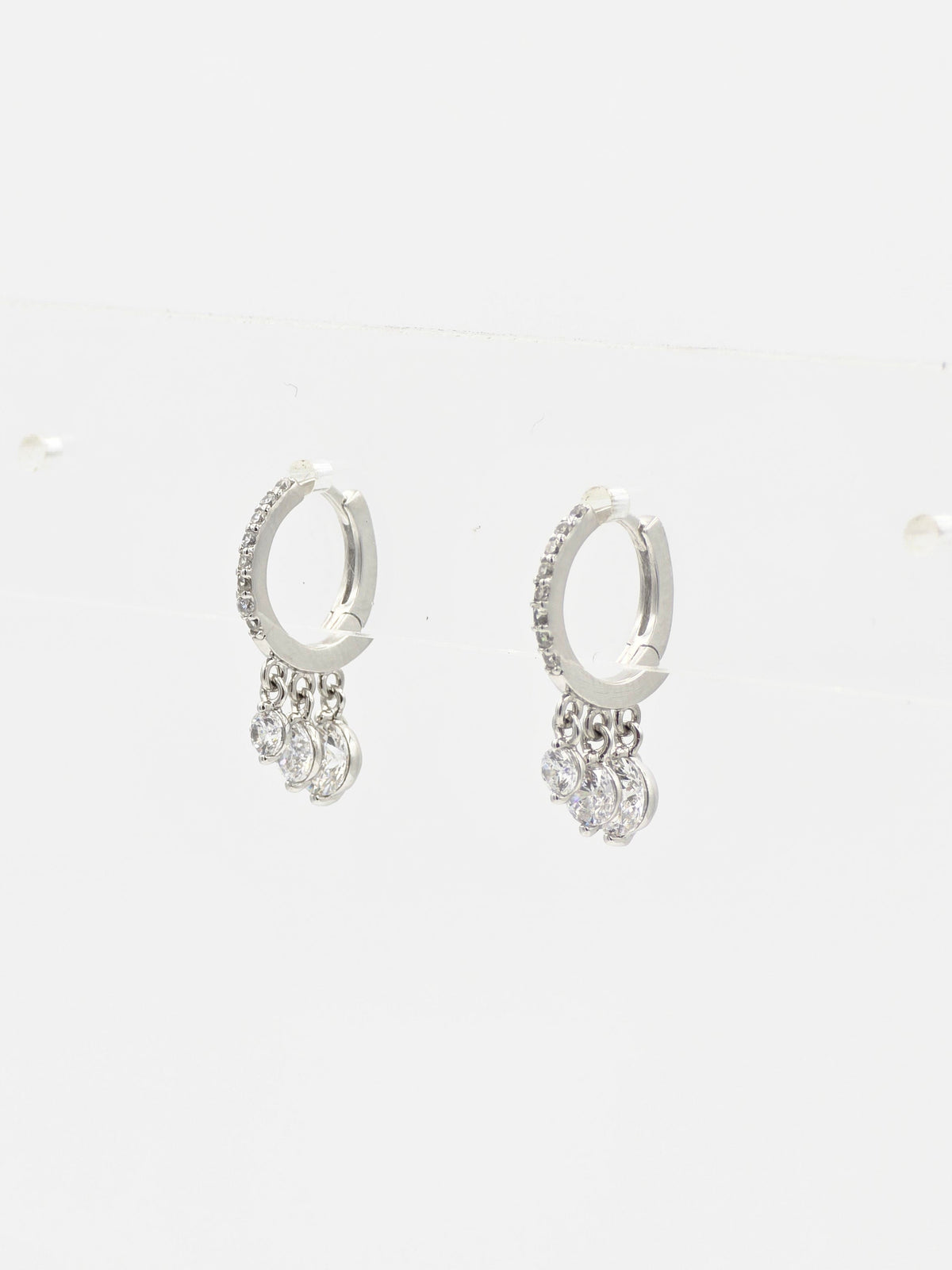 Cascading Huggie Earring