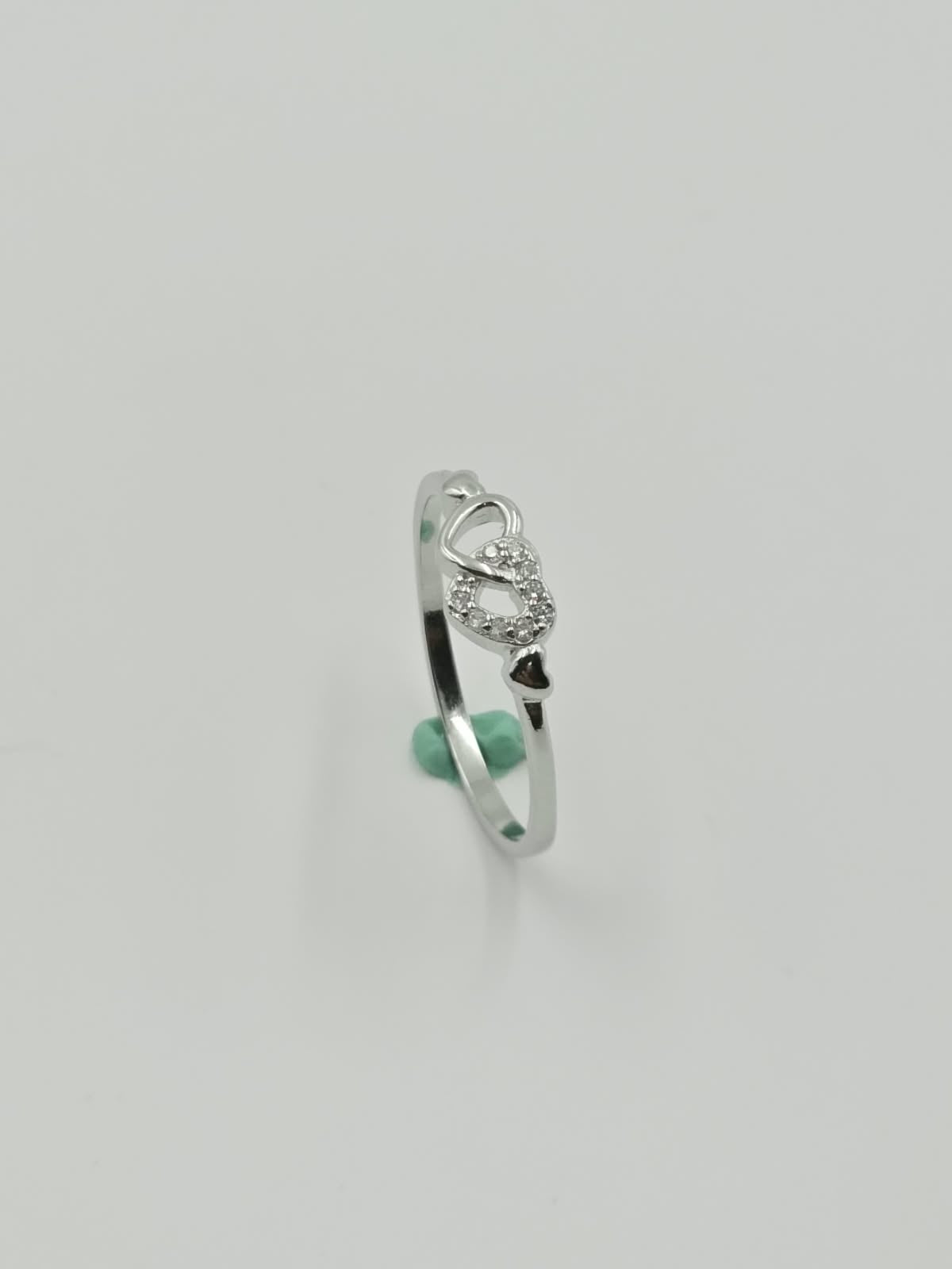 Twin Heart Ring