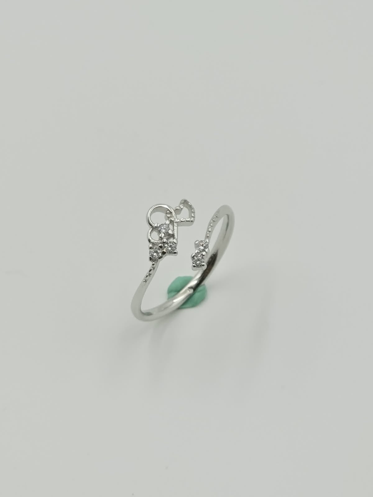Dual Heart Open Ring