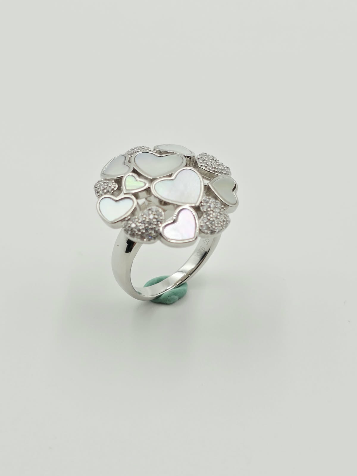 Heart Cluster Ring