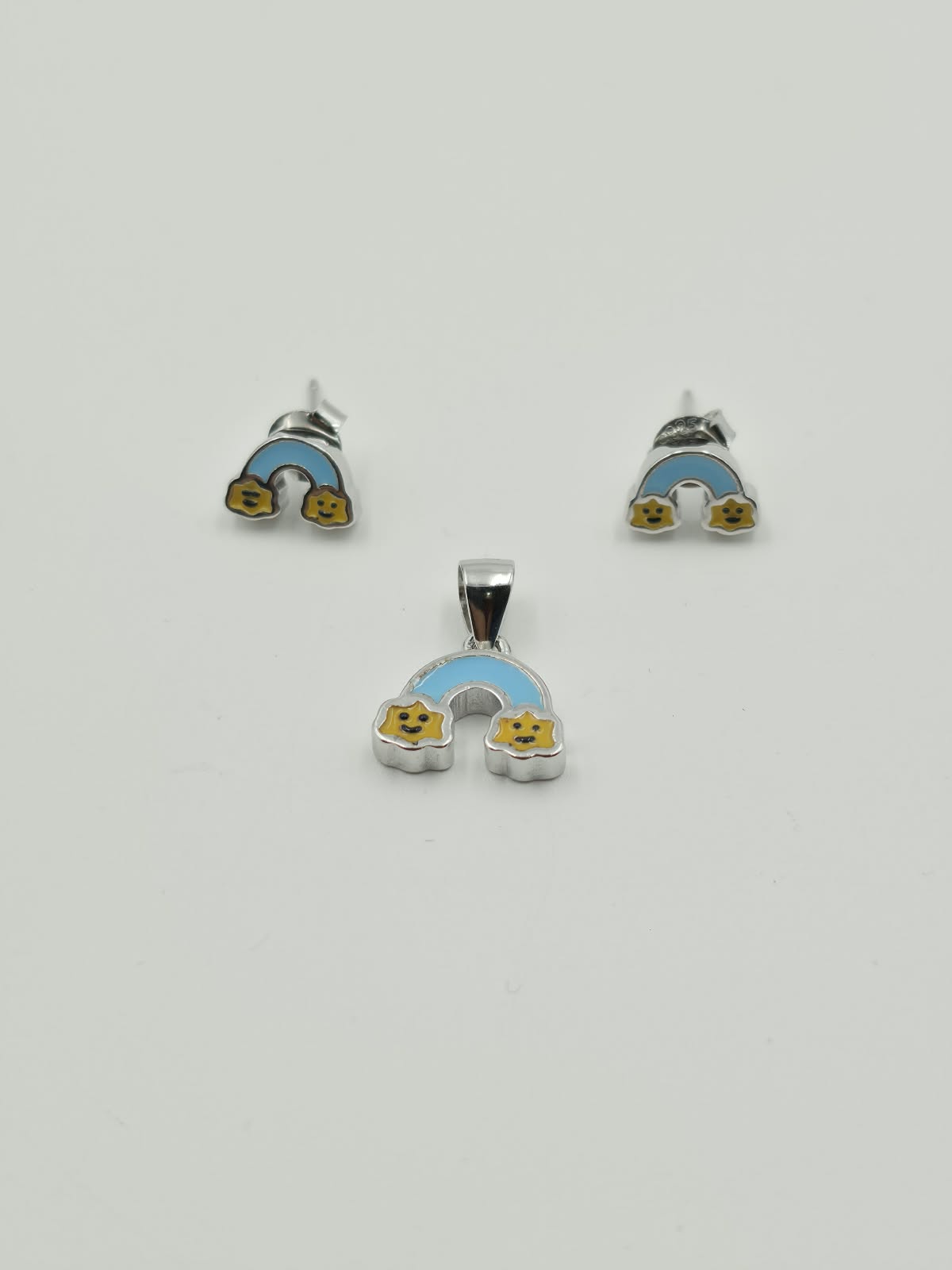 Cloud Pendant Earring Baby Set