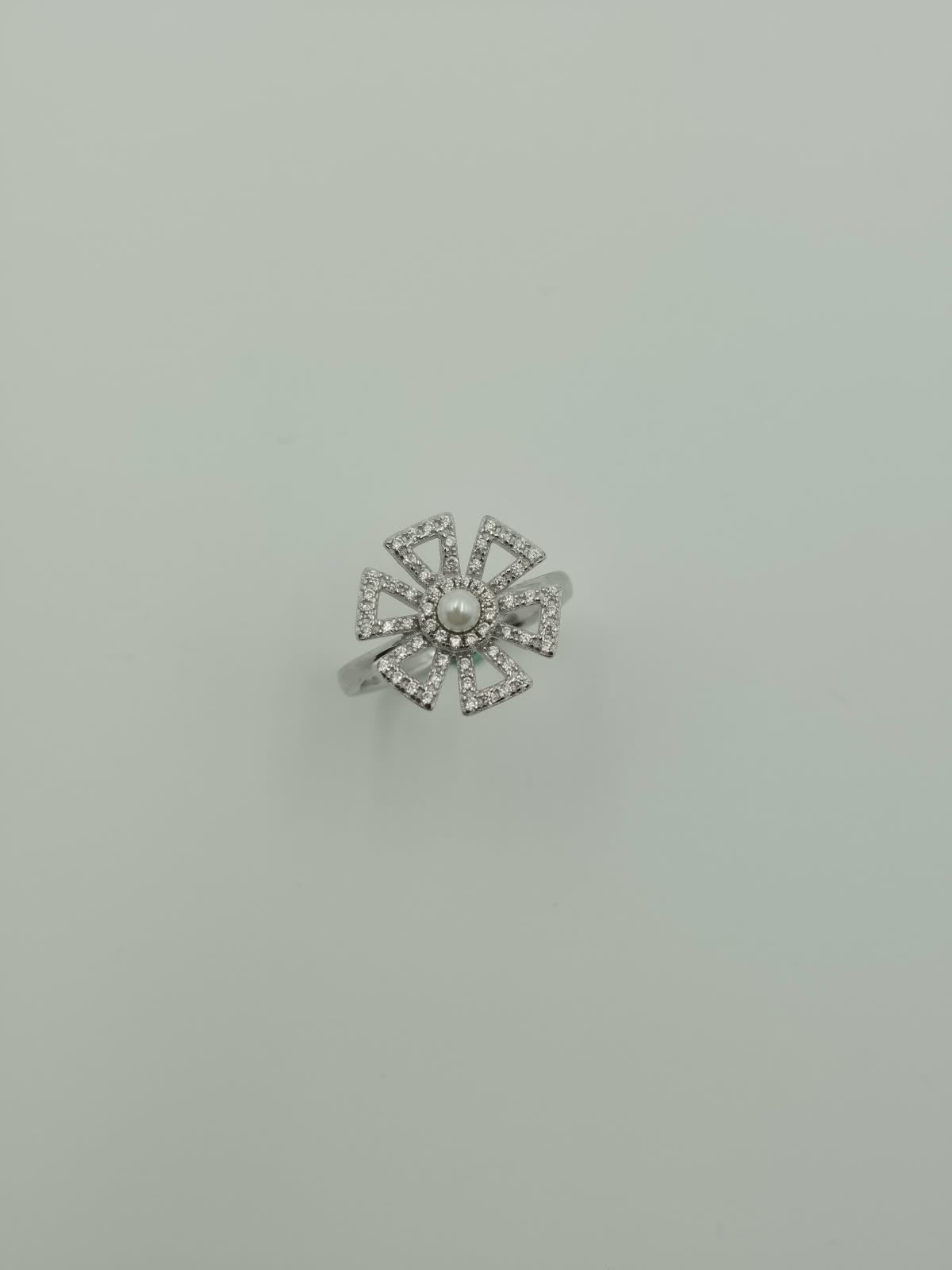 Celestial Bloom Floral Ring