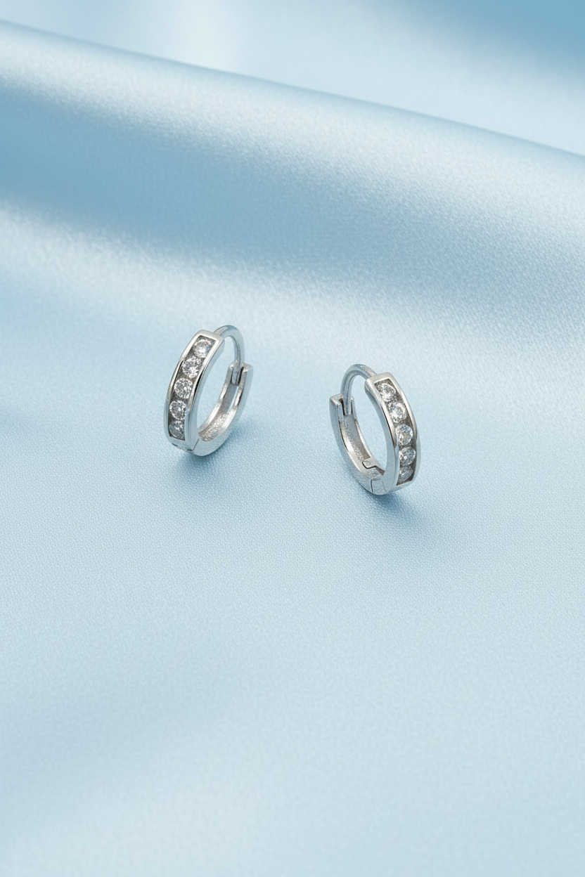 Diamond Bali Earring