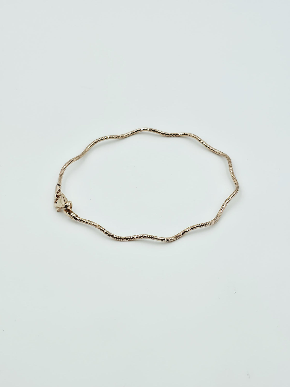 Rose Gold Wave Bracelet