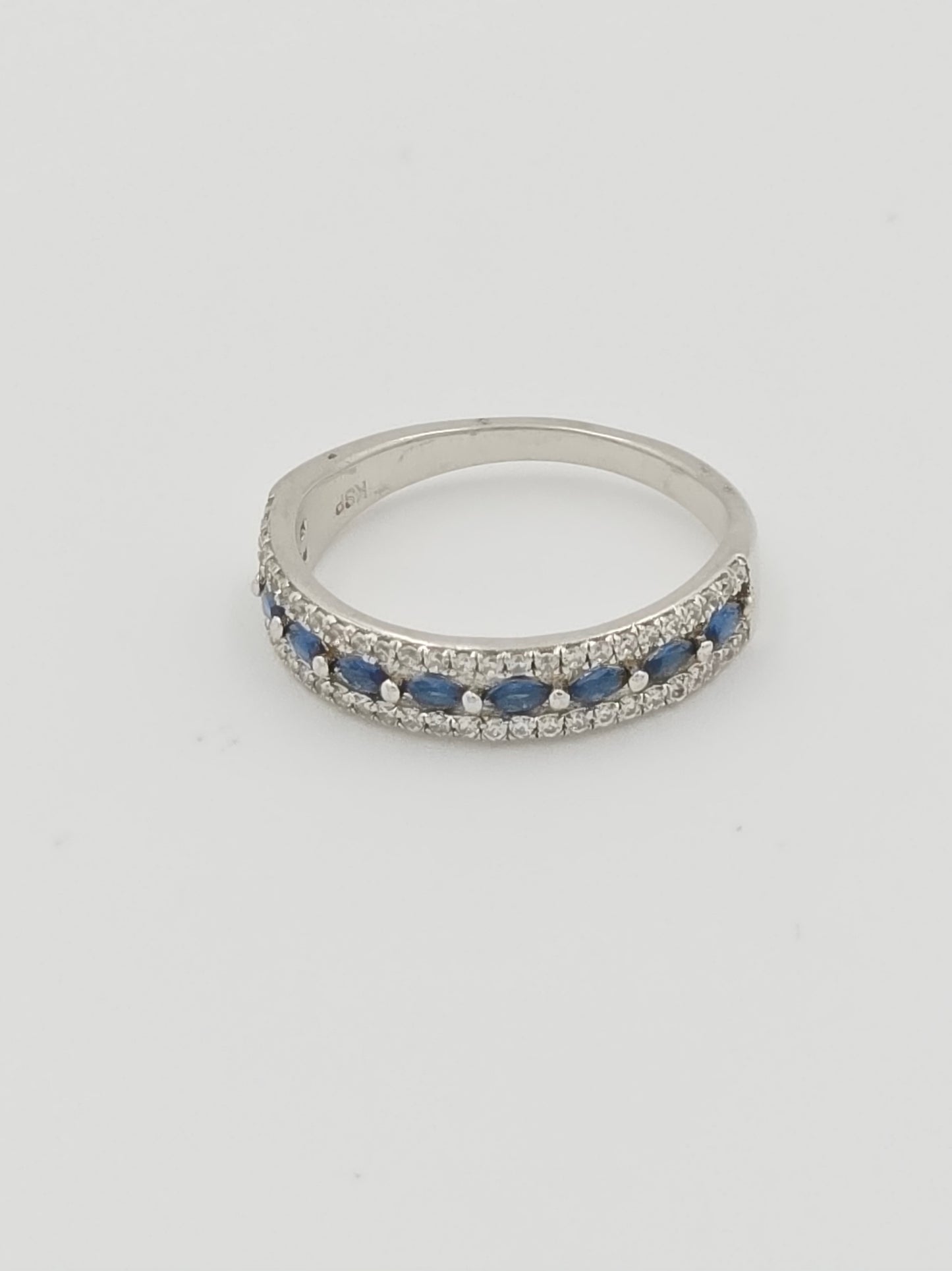 Blue Stone Fancy Ring