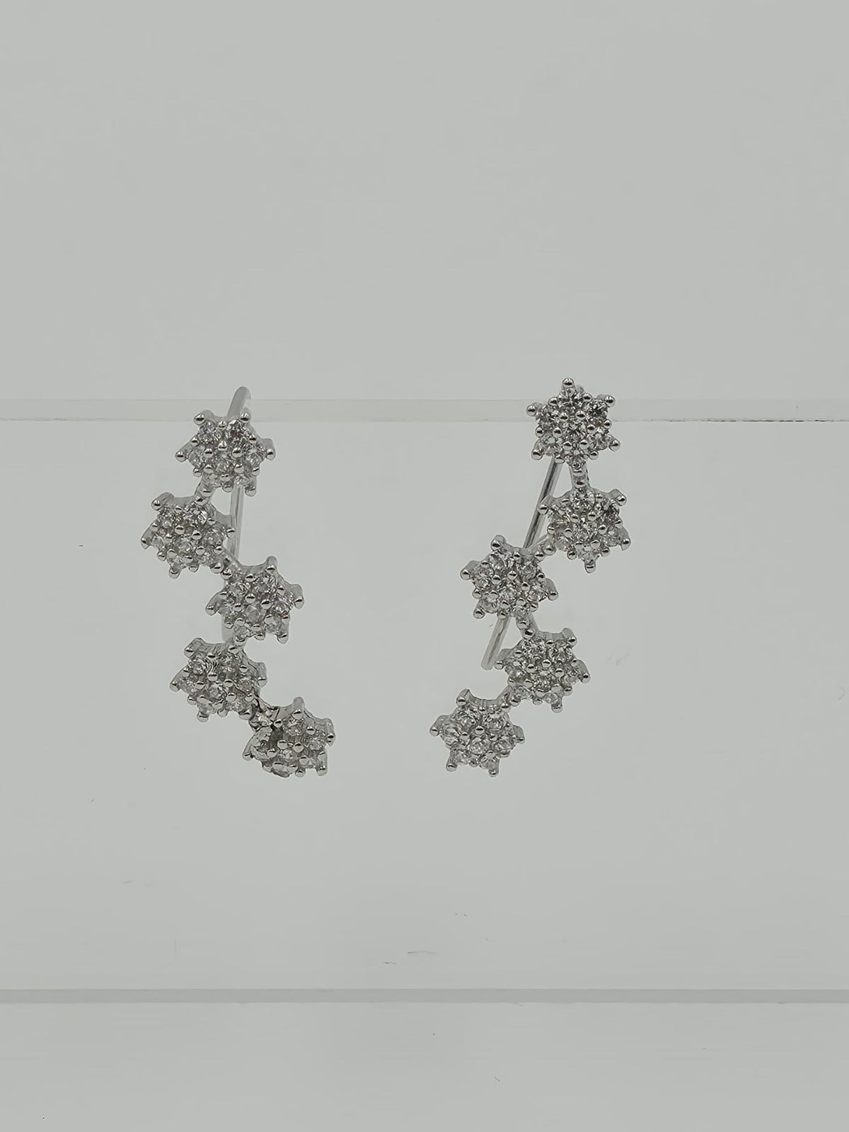 Diamond Star Shaped Ear Cuffs