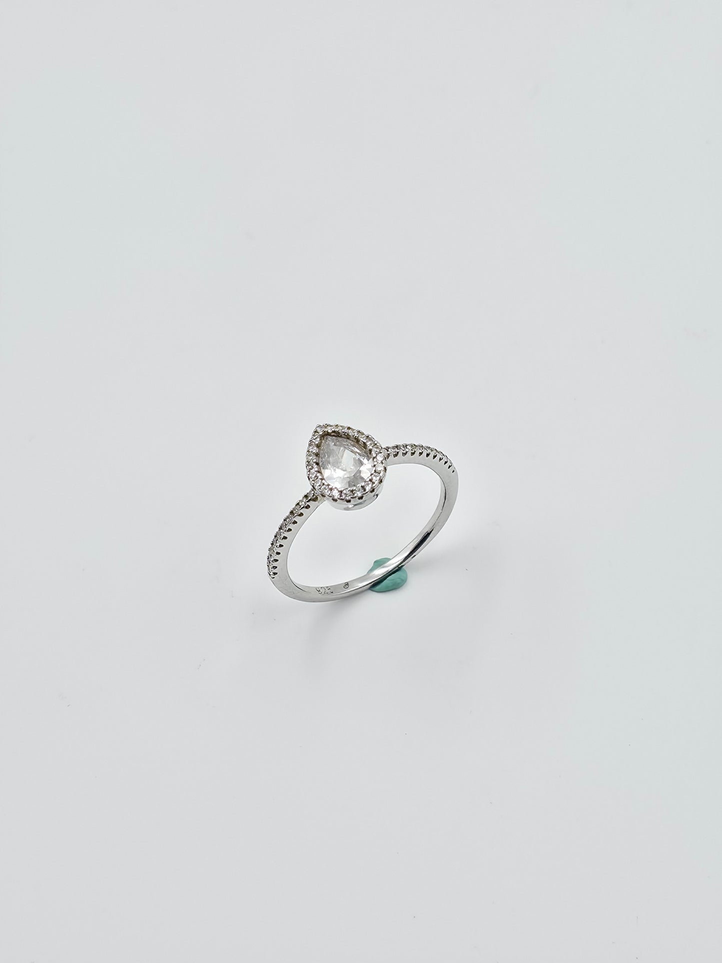 Pear Shape Solitaire Ring