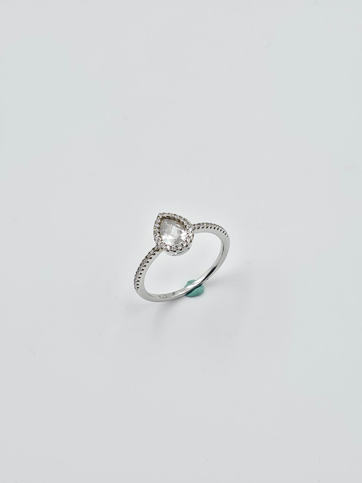 Pear Shape Solitaire Ring