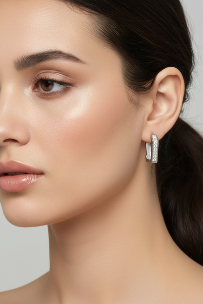 Square Shape Bali Earring