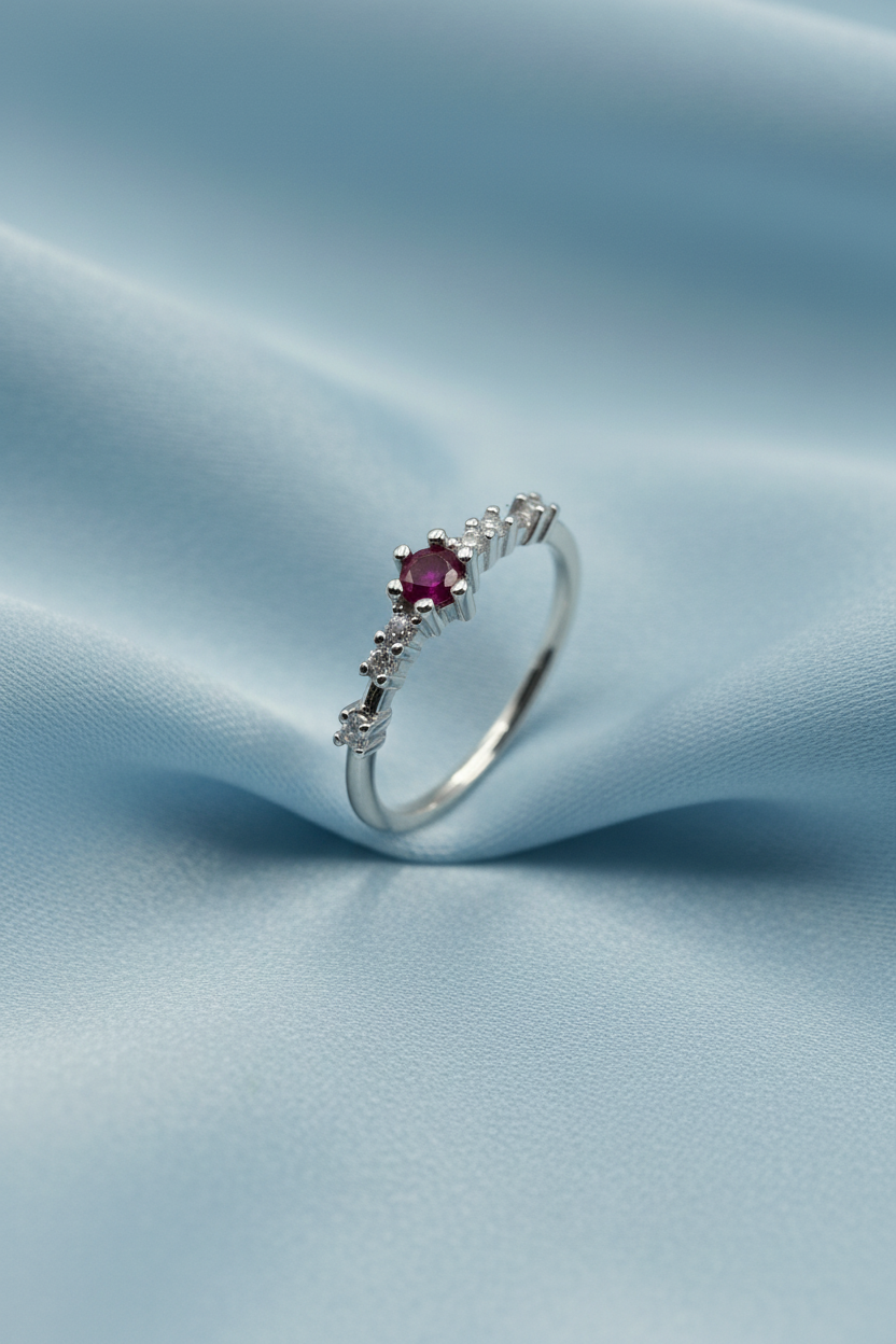 Pink Stone Ring