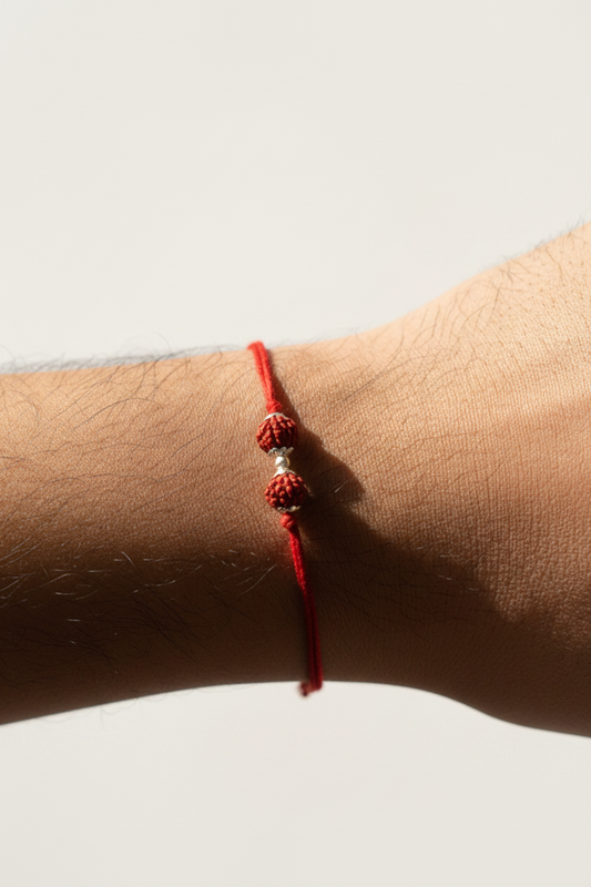 2 Rudraksh Rakhi