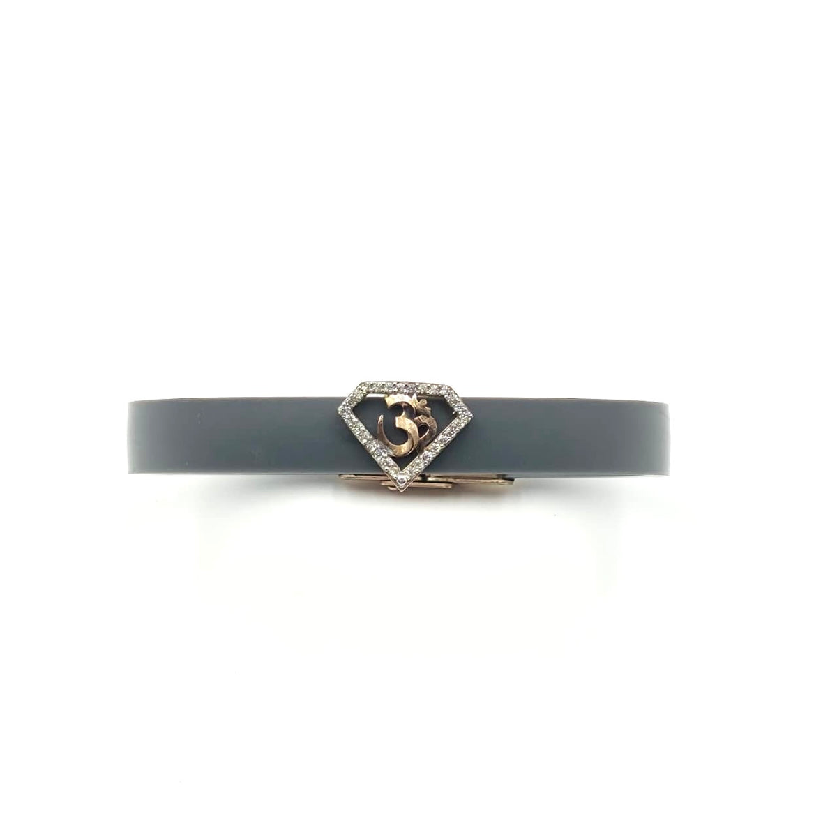 Om Diamond Shape Silicon Rakhi Belts