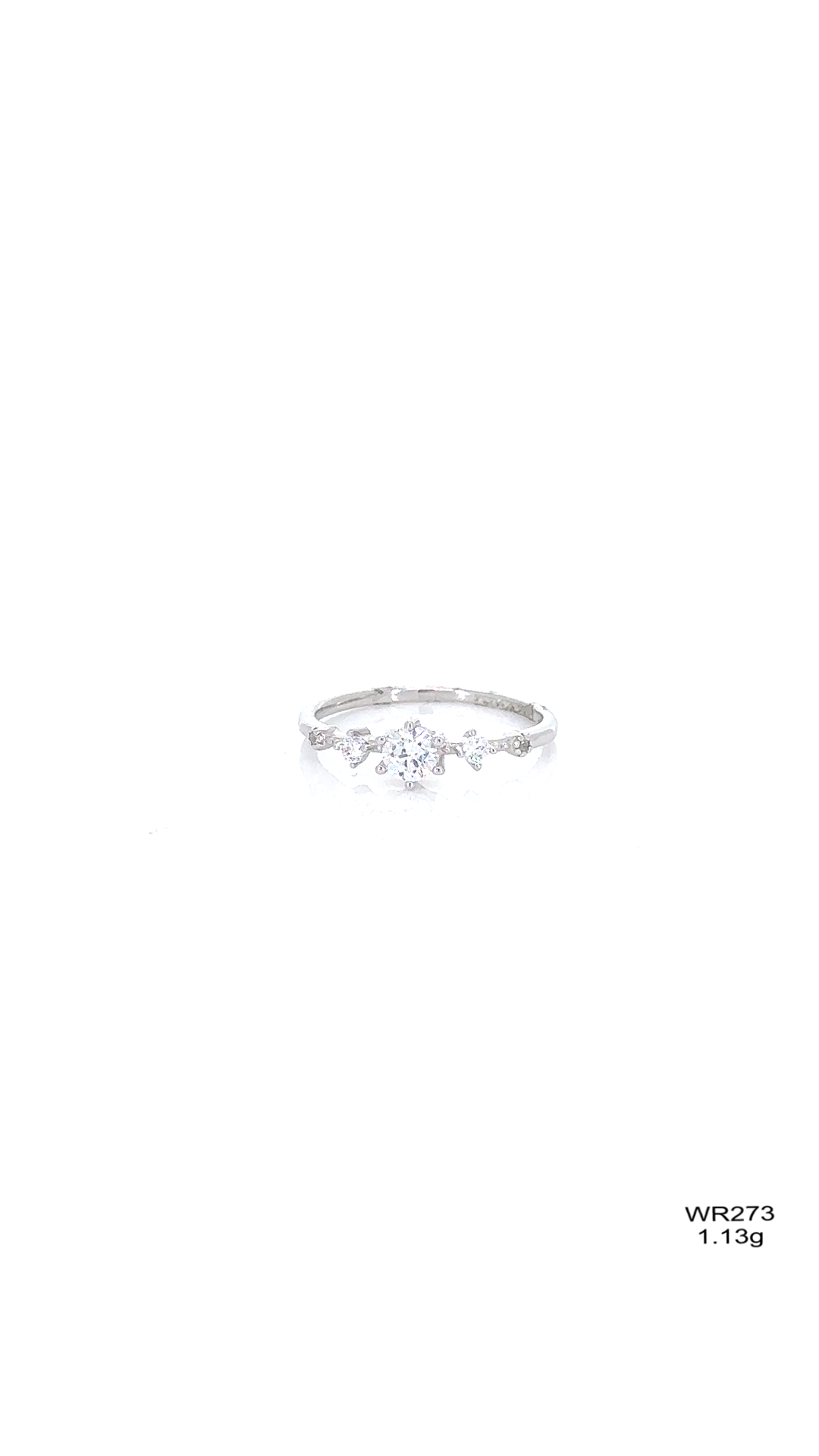 3 STONE RING ( WR273 )