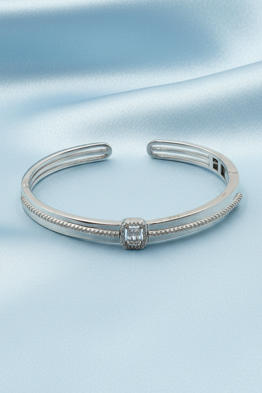 Radiant Square Cluster Bracelet