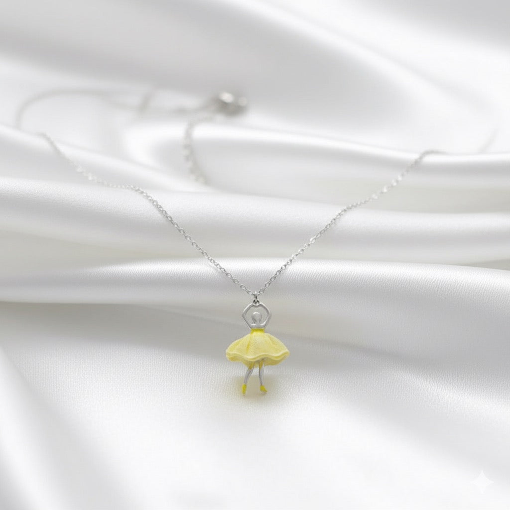 Yellow Doll Chain Pendant ( Cp1418 )