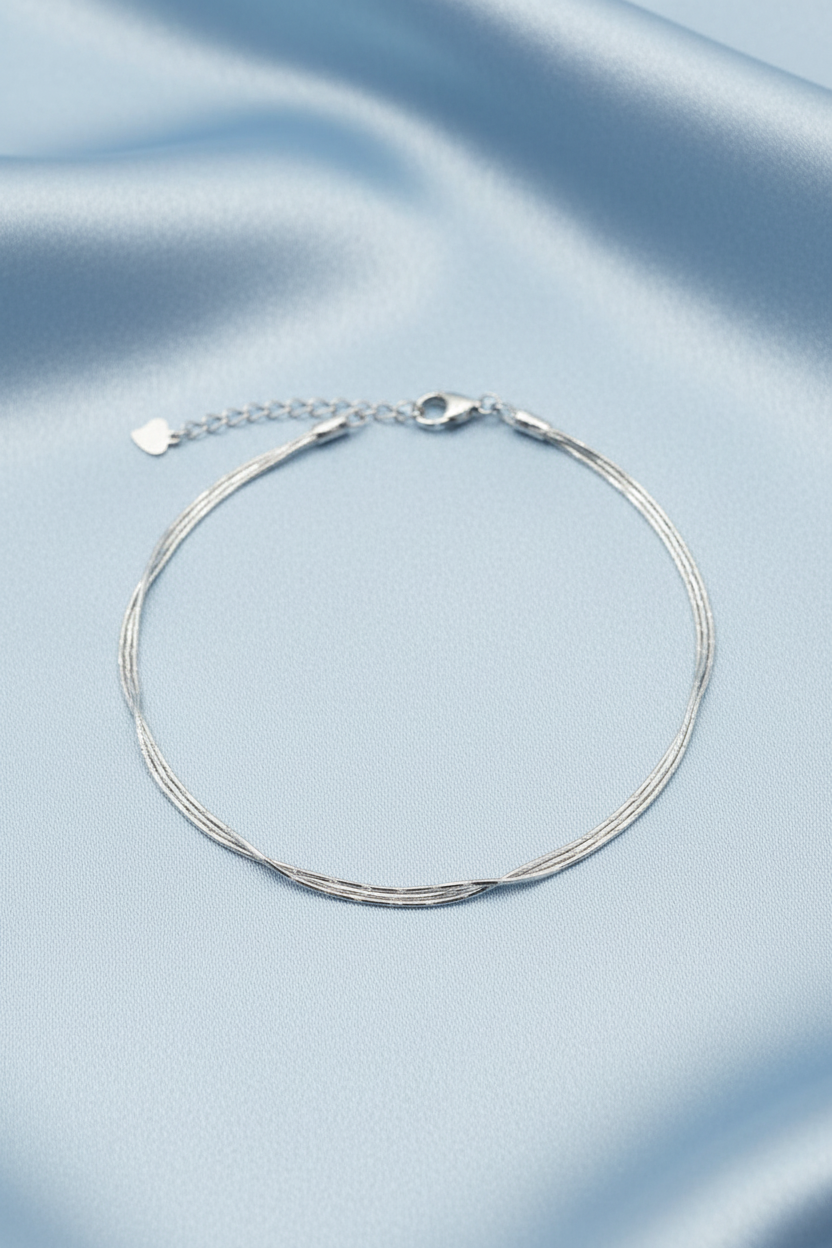 3 Line Bunch Bracelet