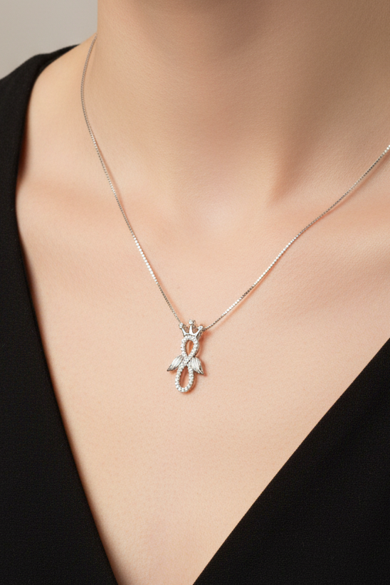 Infinity Crown Necklace