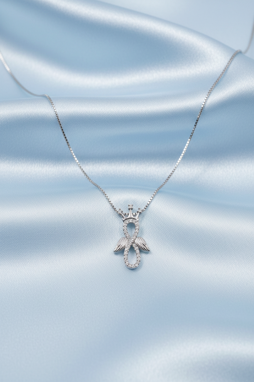 Infinity Crown Necklace