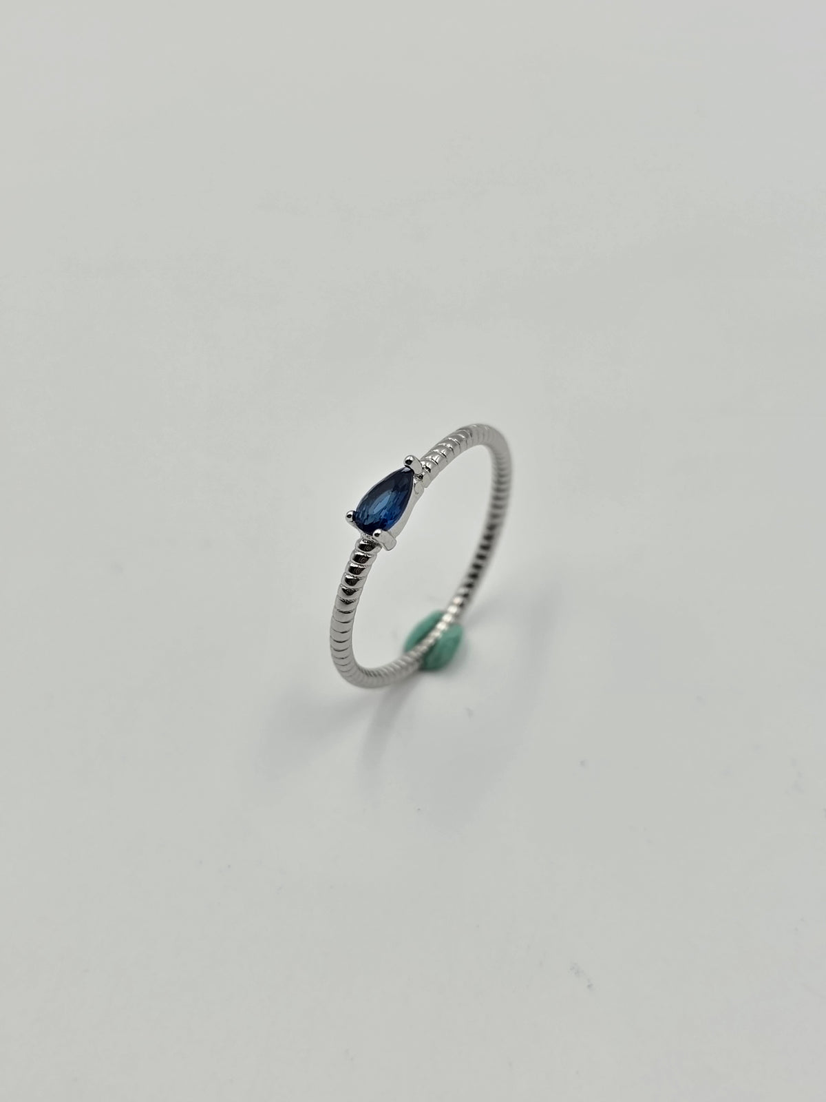 Marquise Blue Sapphire Ring