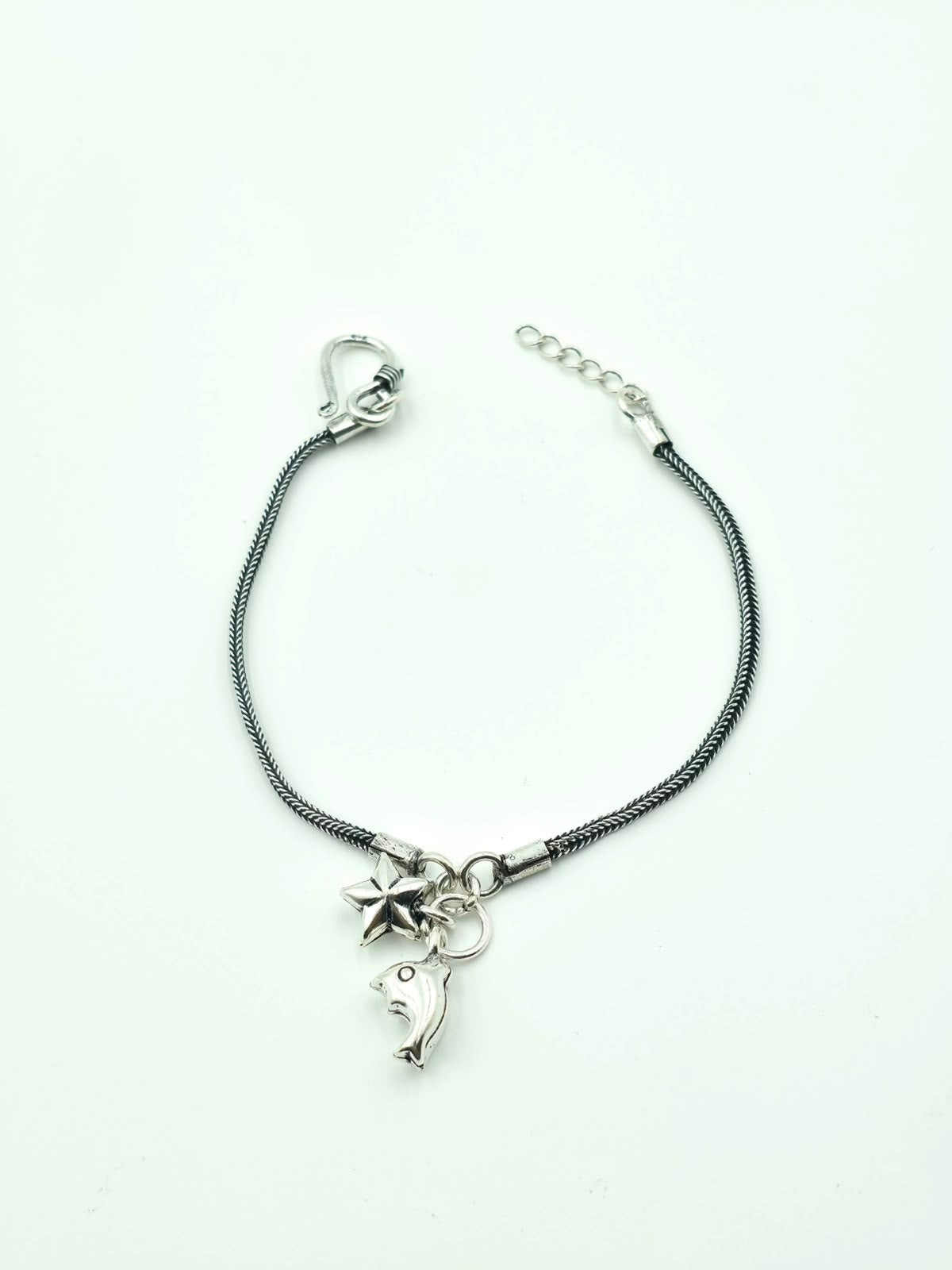 Oxidise Star Fish Bracelet