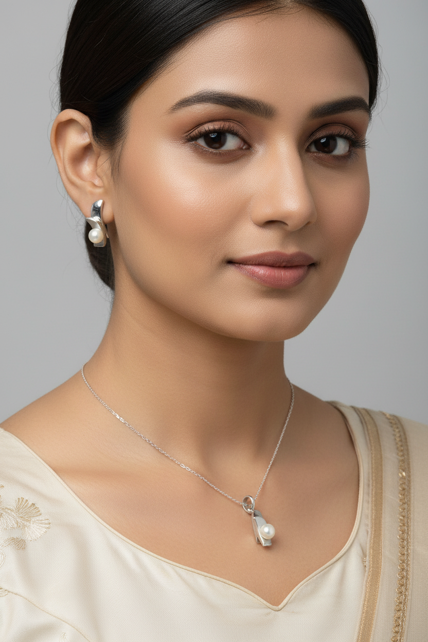 Stylish Pearl Earrings