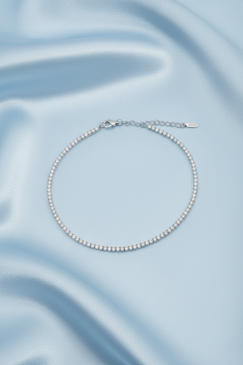 Round Tennis Bracelet