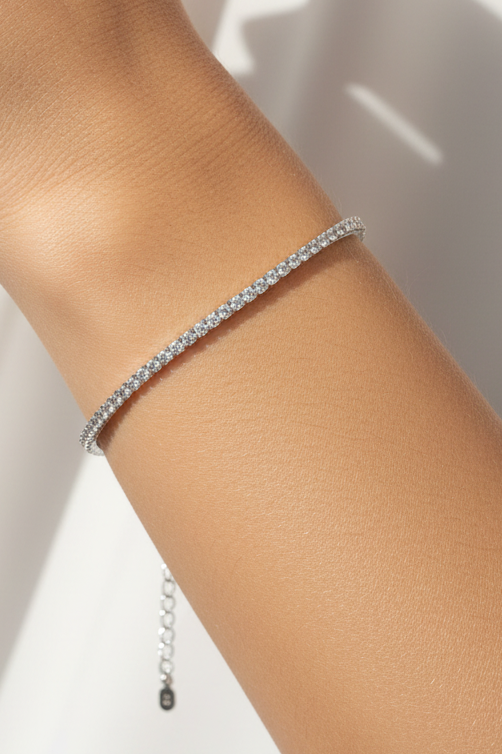 Round Tennis Bracelet