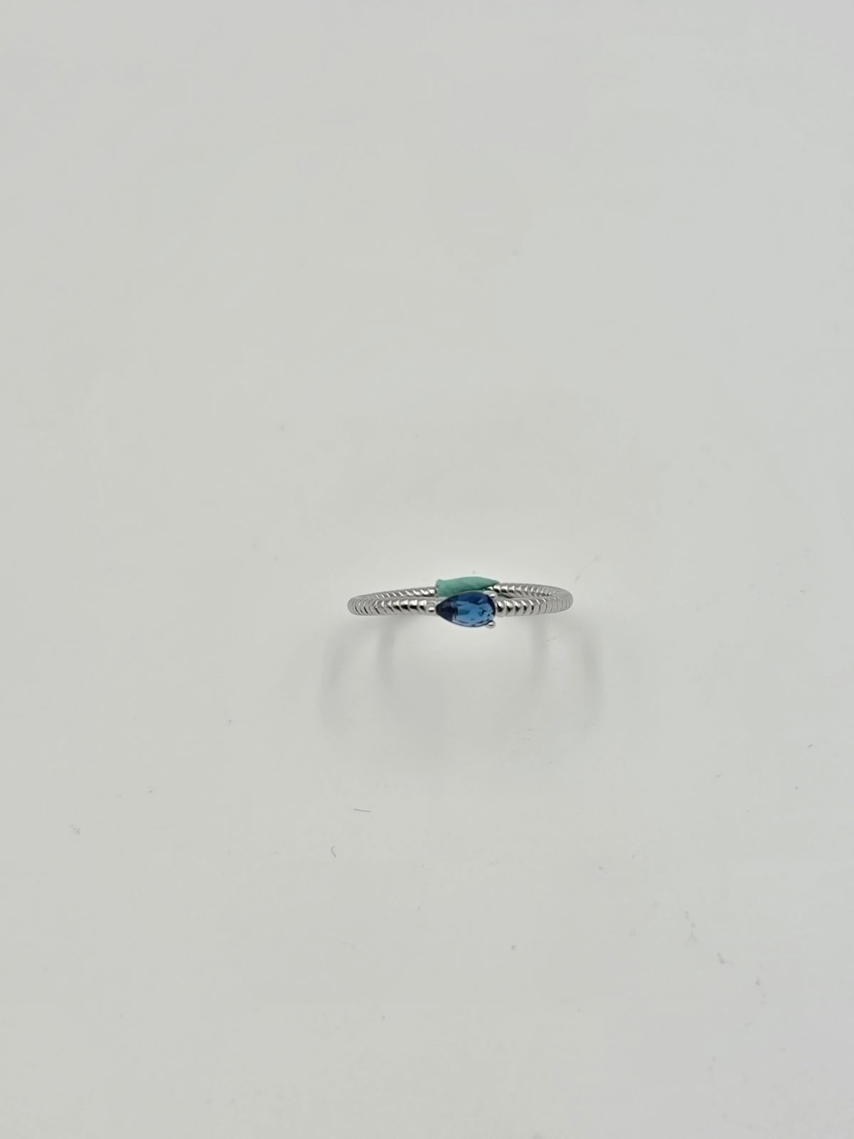 Marquise Blue Sapphire Ring