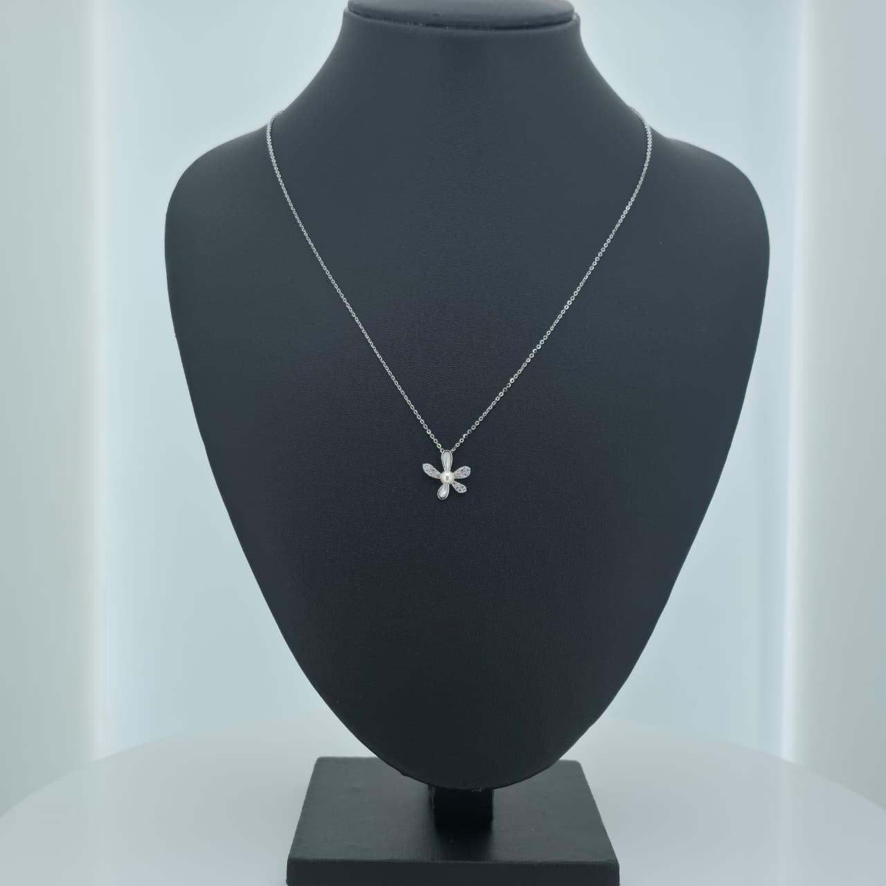 Mop Flower Chain Pendant ( Cp1396 )