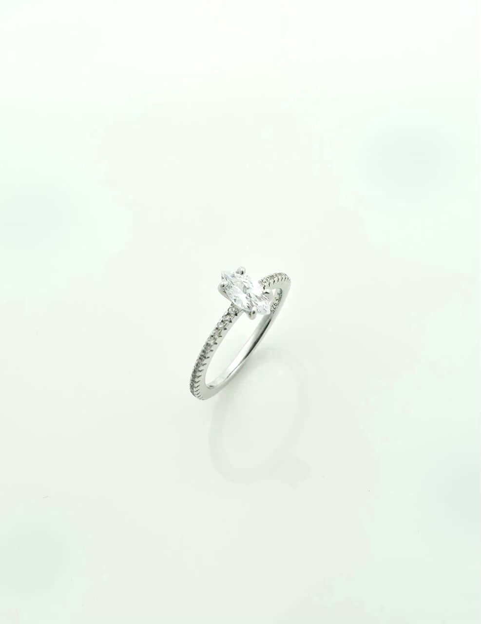 Marquise Solitaire Ring