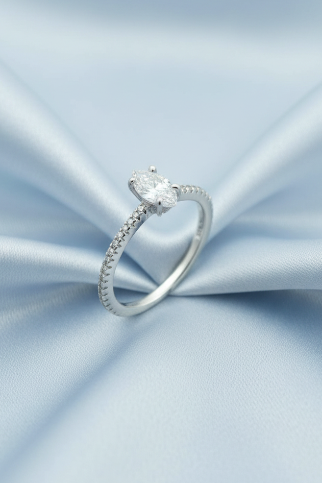 Marquise Solitaire Ring