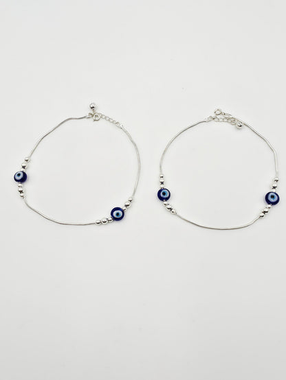 Blue Evil Eye Anklet