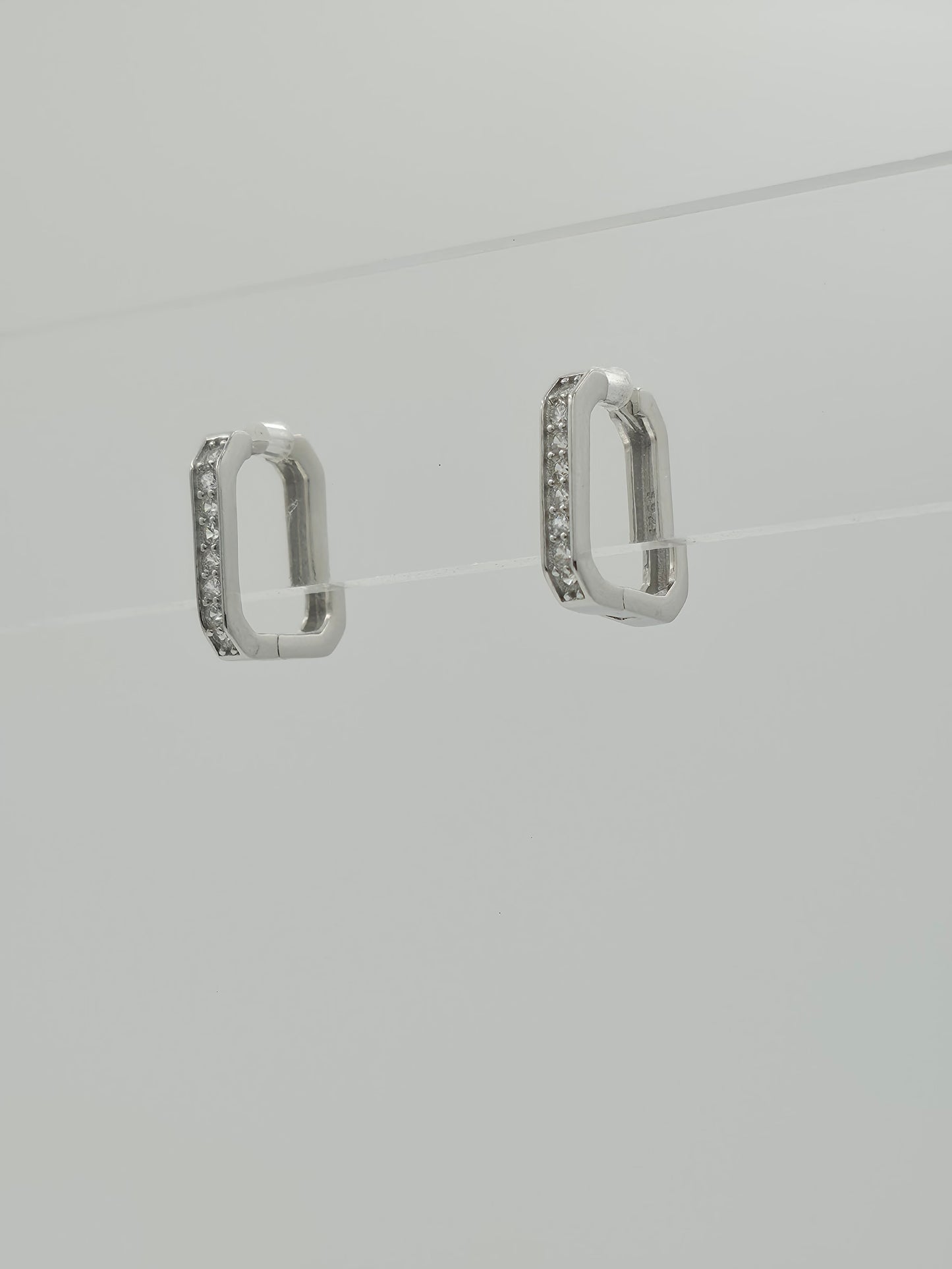 Diamond Square Bali Earring