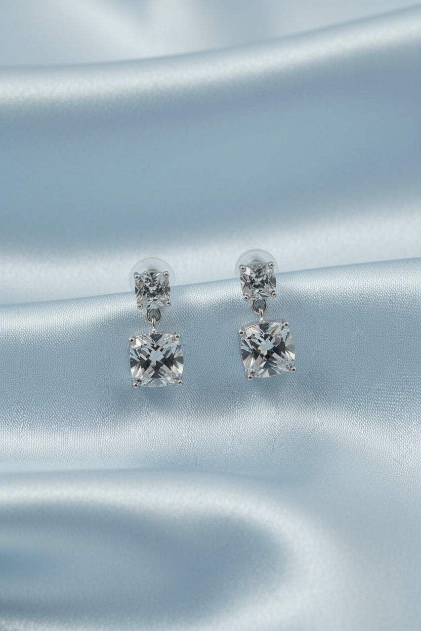 Hanging Square Earring