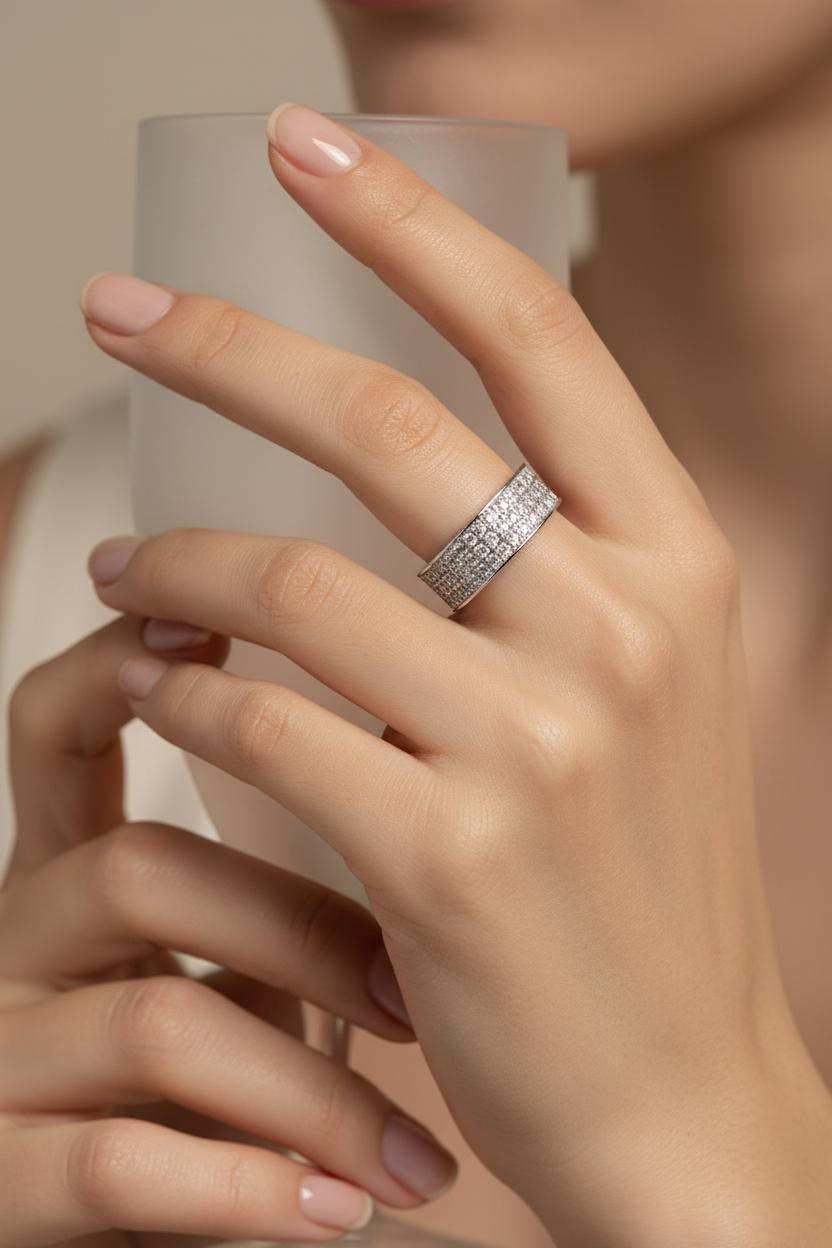 Row Diamond Ring