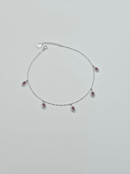 Red Charm Anklet