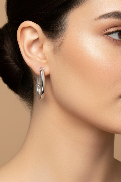 Rectangular Bali Earring