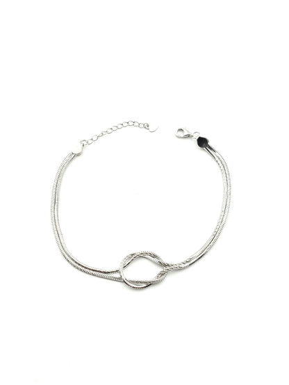 Unisex Infinity Link Bracelet