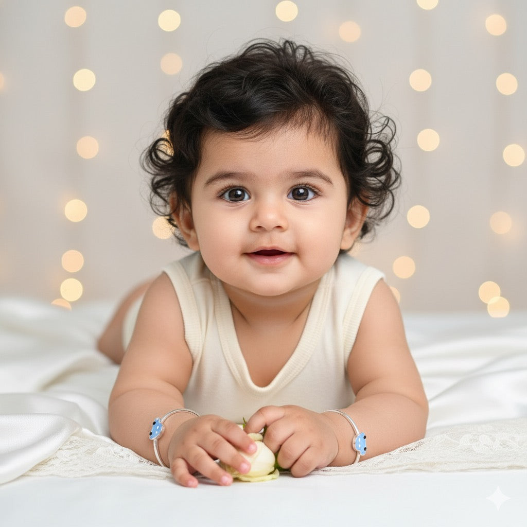 Baby blue car kadli ( BK 1022 )