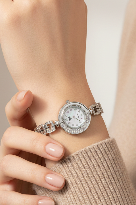 G Link Silver Watch