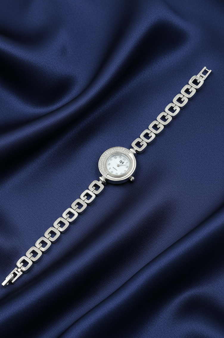 G Link Silver Watch